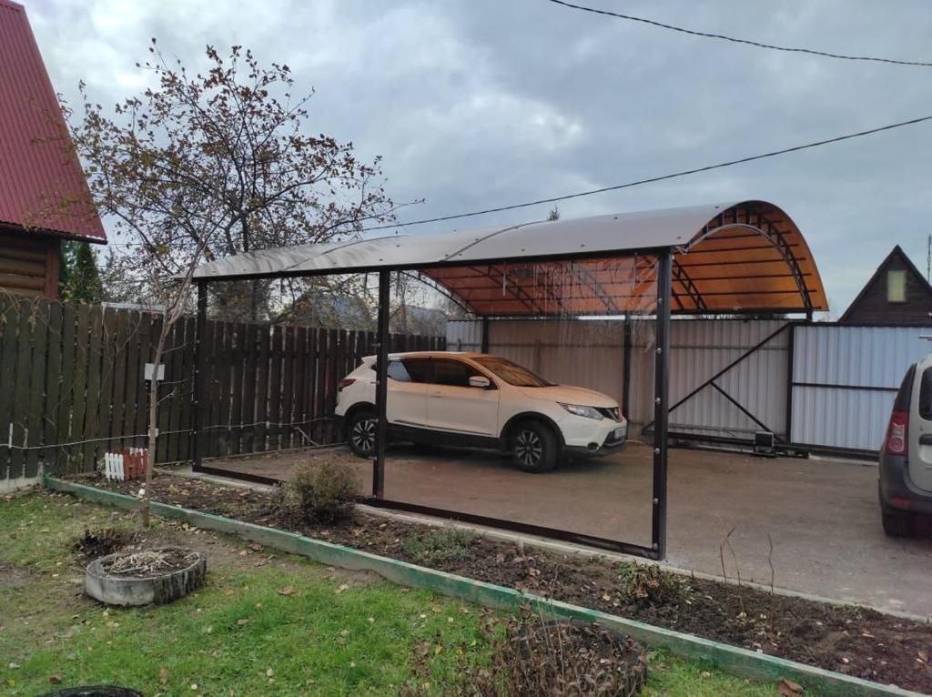 Прозрачные шторы ПВХ для навеса под автомобиль в Валуйках